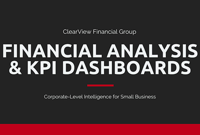 provide expert financial analysis and KPI reporting to help you grow